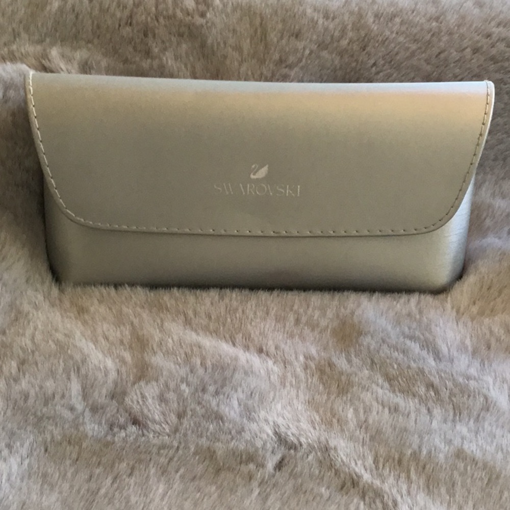 Swarovski Glasses Case, with lens cloth.